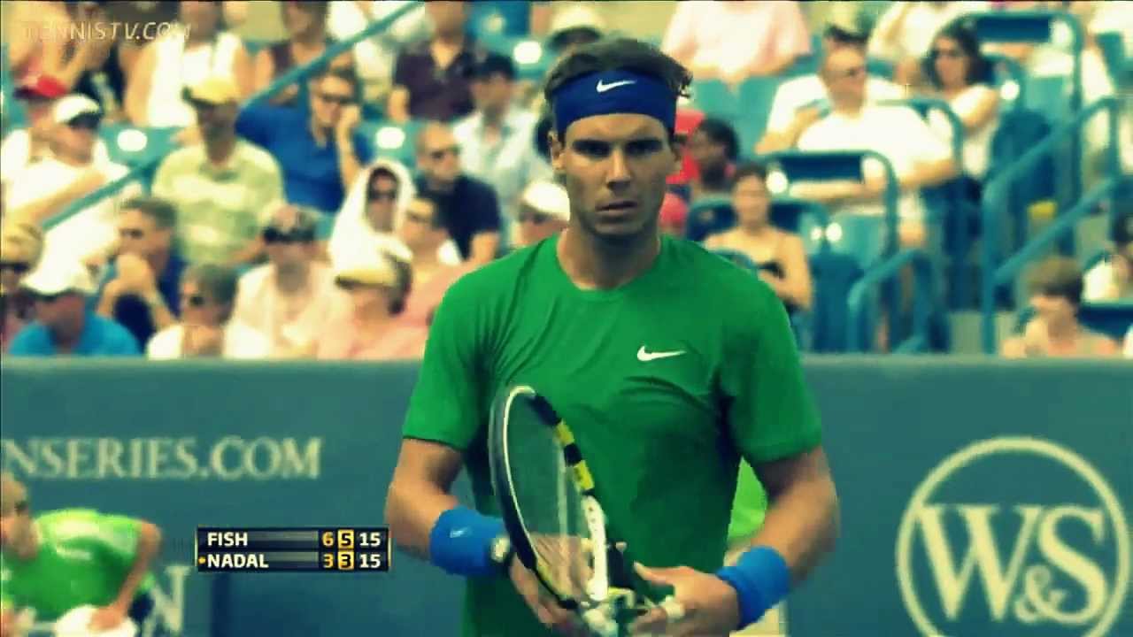 Nadal vs Fish  Cincinnati 2011 (HD)