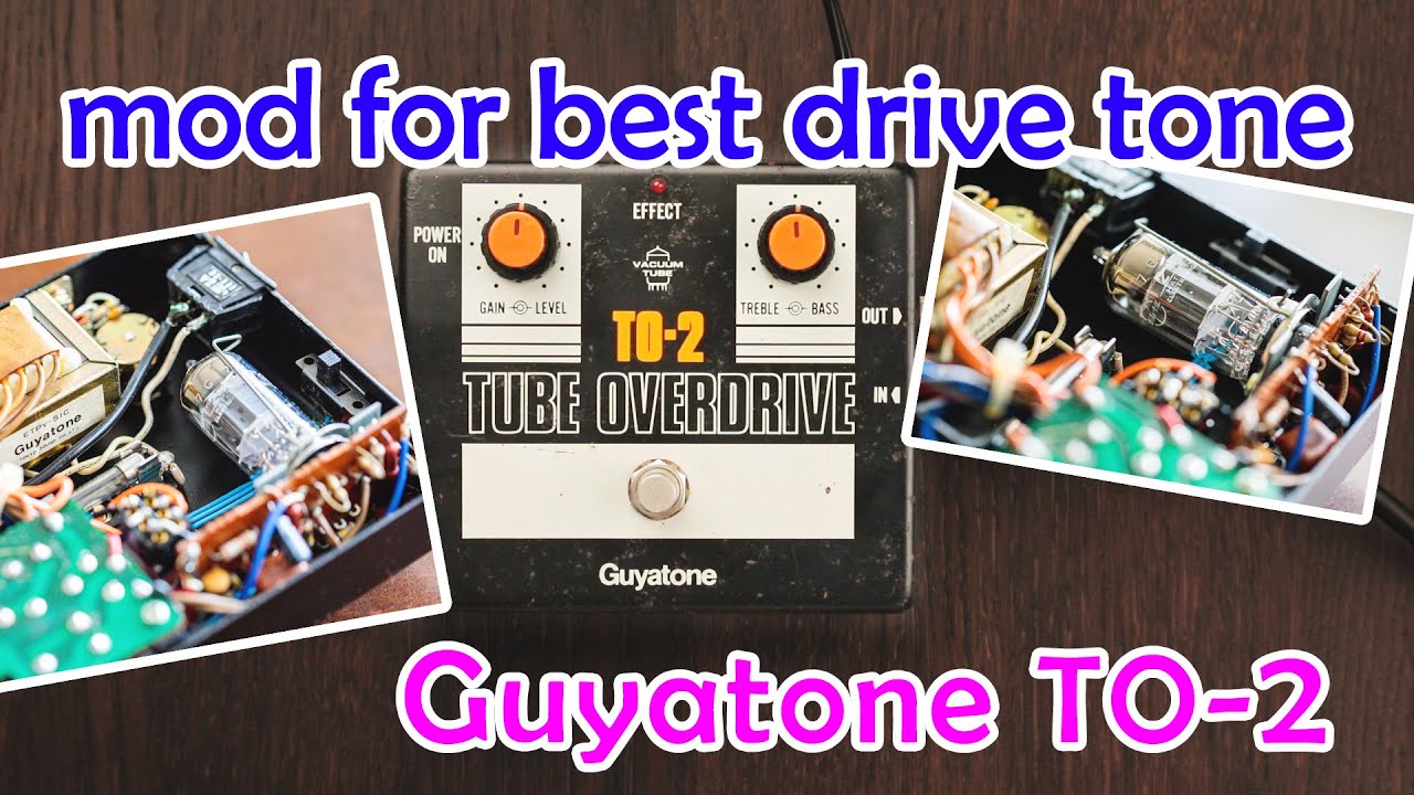Guyatone TO-2 - Simple Mod For Great Overdrive Tones & Comparing Different Clipping Options [TD-1]