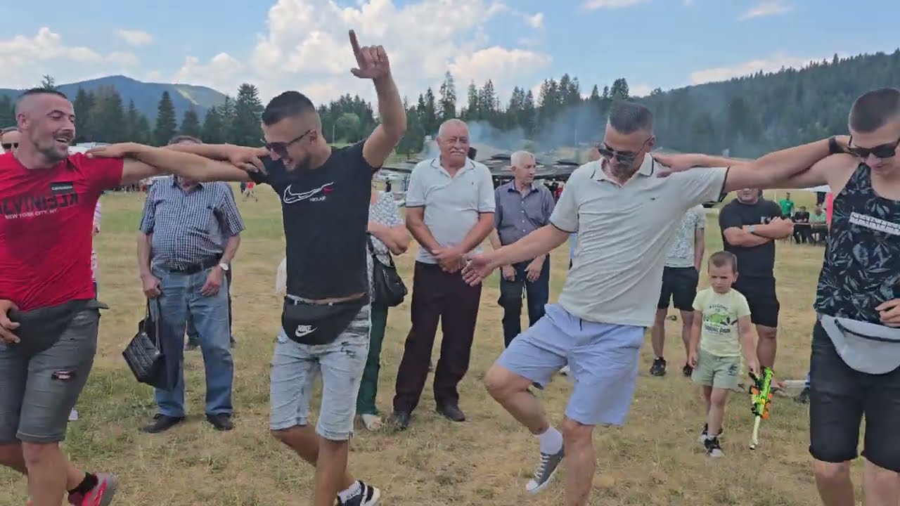 Igman - kolo za Guše Zuko bend 06.07.2025. #bosnian #teferic #kolo