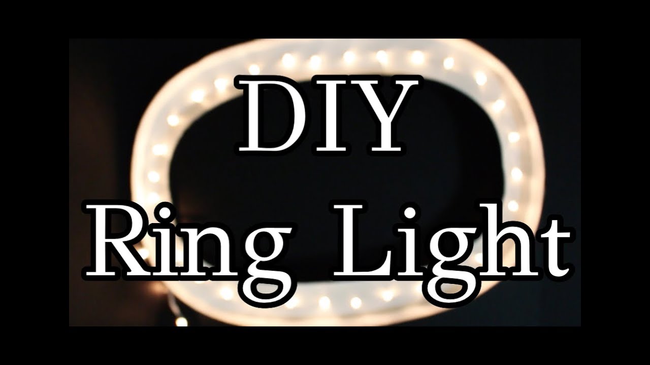 DIY: How to Make a Ring Light!