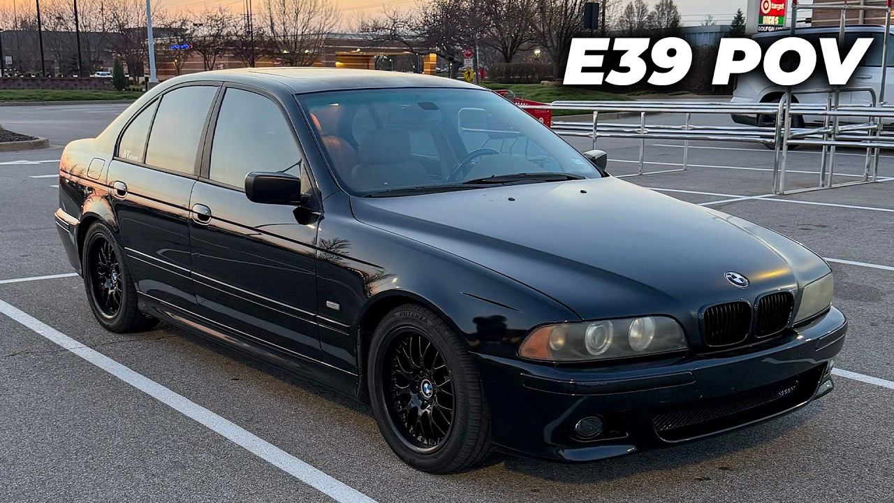 Расслабляющая поездка на BMW E39 от первого лица | 4K