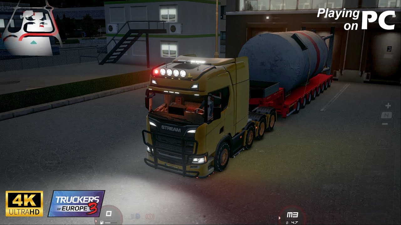 21T Industrial Silo Delivery | Nuremberg to Munich | 4 Hour Drive | Ultra Graphics TOE 3