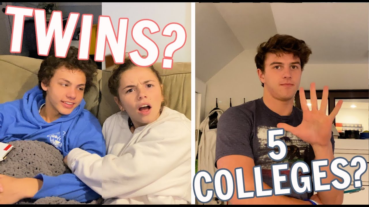KATIE and her BOYFRIEND look like Siblings | BRENNAN'S Five College Acceptances | Old Dance Trends
