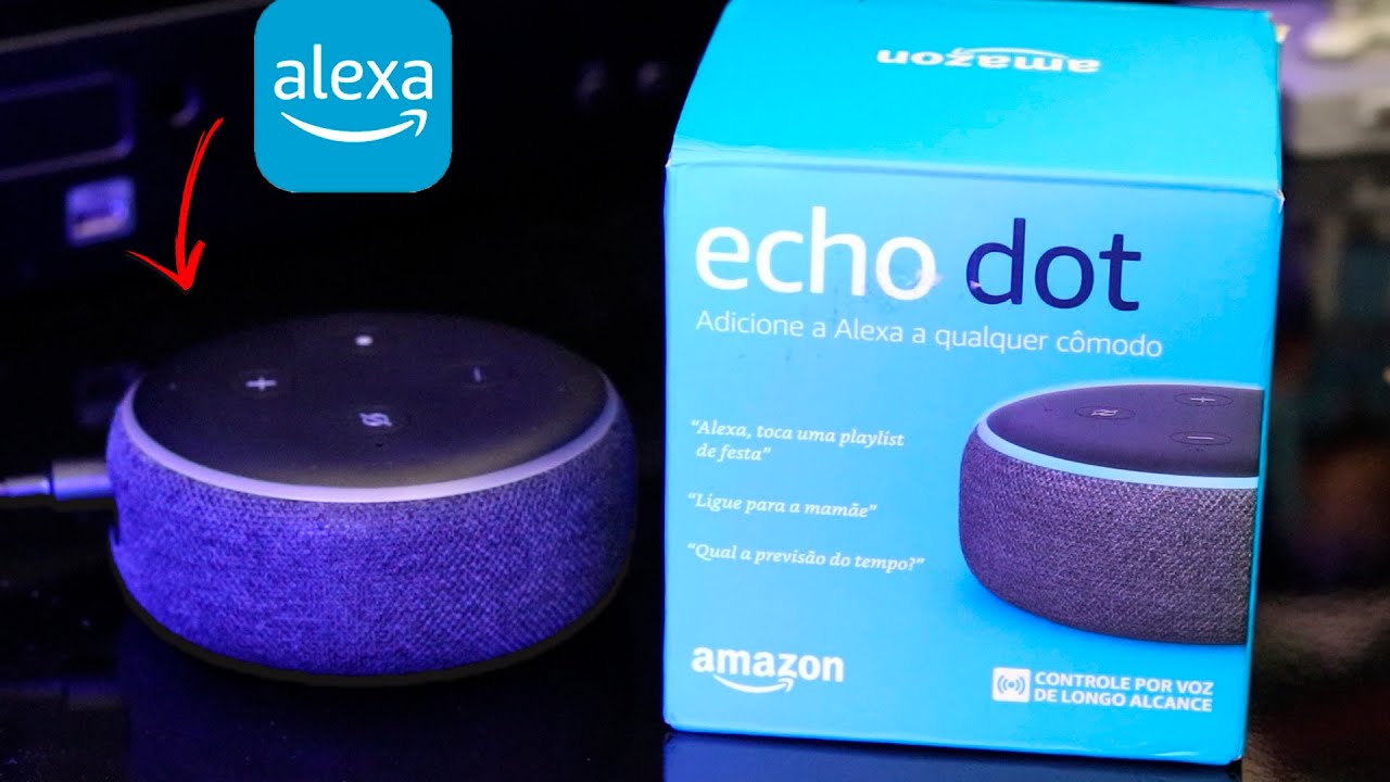 PARA QUE SERVE A ALEXA? ECHO DOT &Eacute; O MELHOR DISPOSITIVO COMPAT&Iacute;VEL?