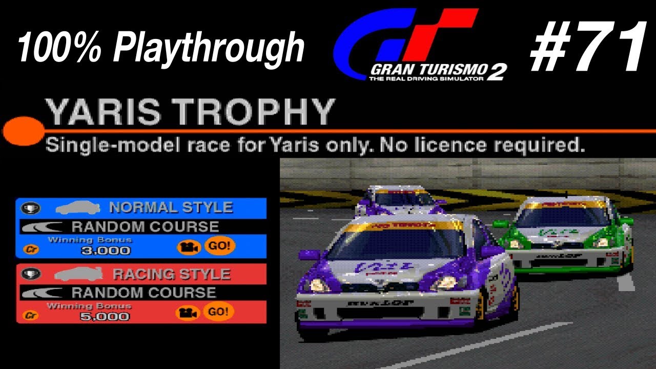 Gran Turismo 2 - #71 - Yaris Cup