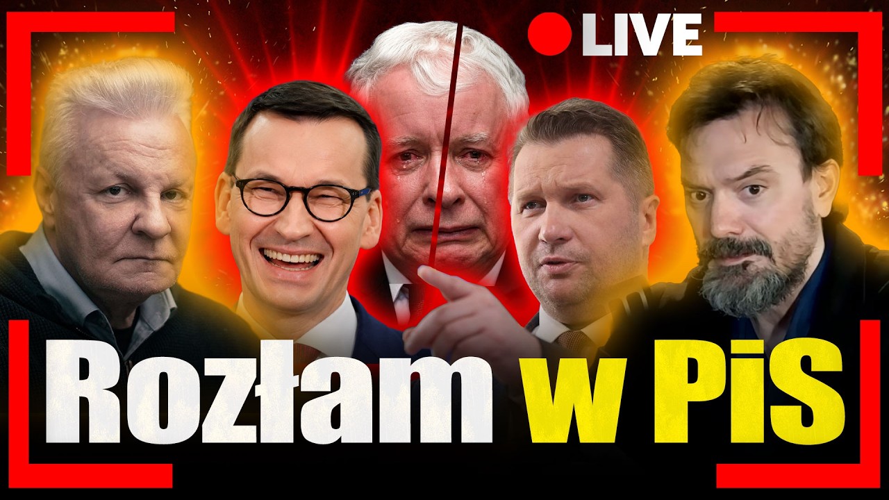 [LIVE] Bez litości! Rozłam w PiS! Jan Piński i Tomasz Szwejgiert na żywo