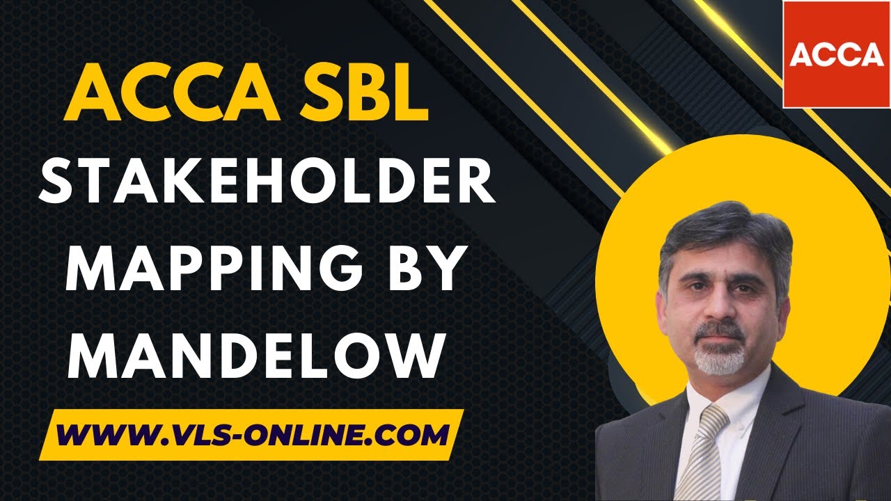 ACCA SBL: Stakeholder Mapping by Mandelow | What is Mendelow model of stakeholder mapping?