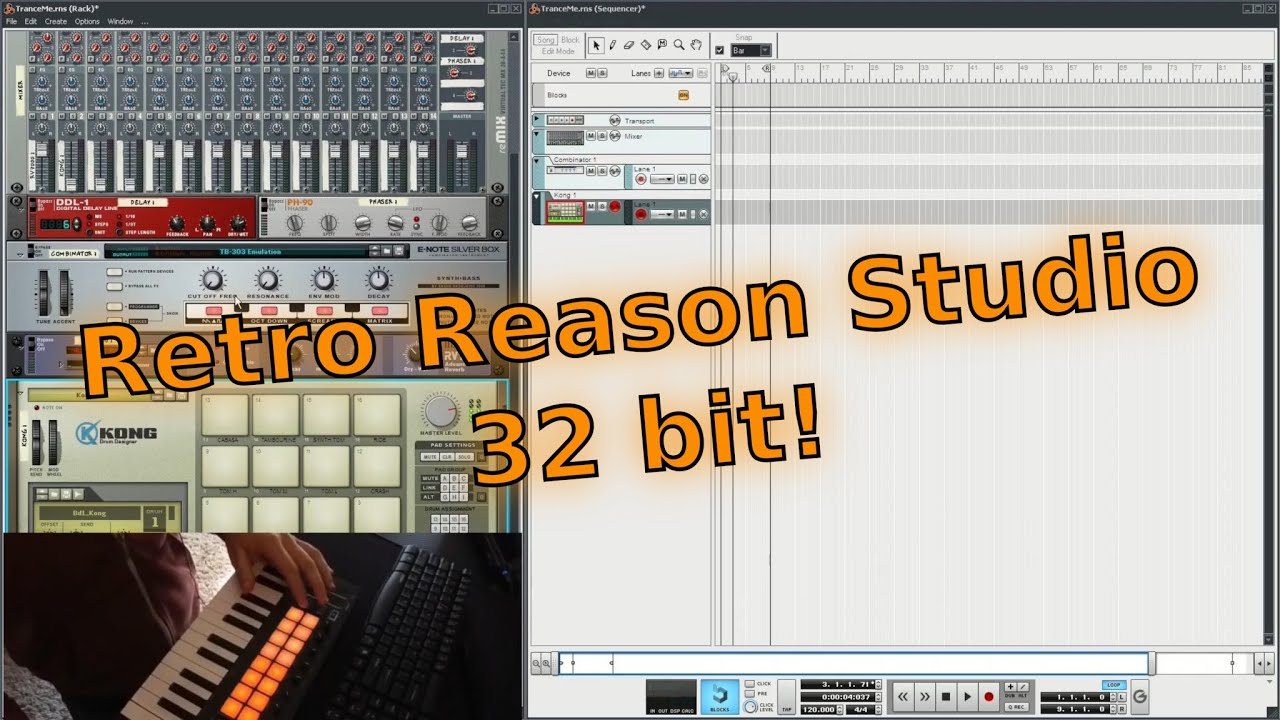 Art | Retro Reason Studio (or: You Can Run Reason 5 on Linux)