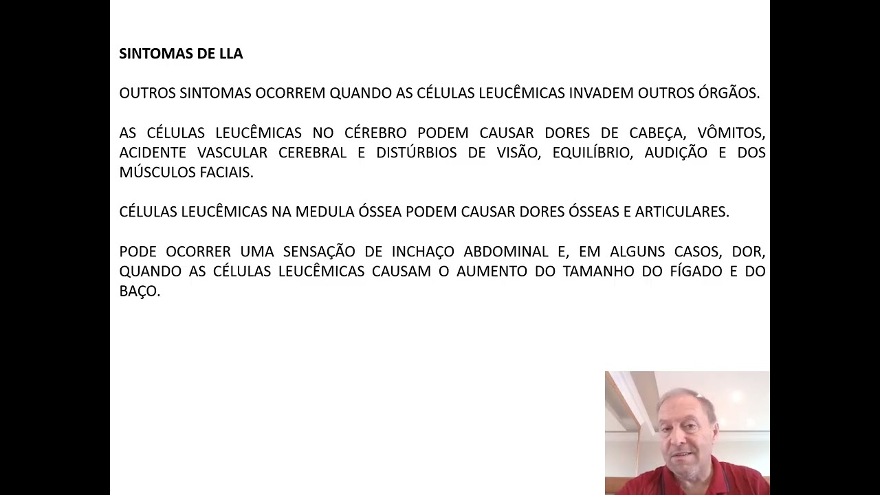 LLA PARTE 2 SINAIS SINTOMAS