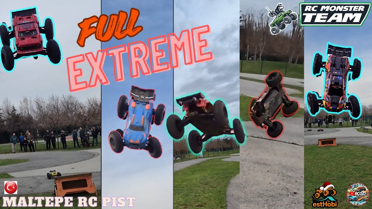 Rc Monster Team Maltepe Rc Pist ‎⁨@esthobi-rc⁩   Outcast, Xrt, Sledge,Mojave, Notuiurs Extreme Bash