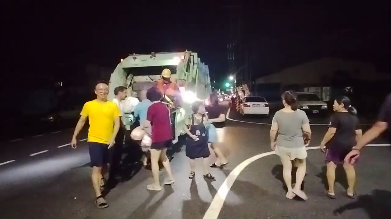20251011臺南市學甲區夜間3路線垃圾車493-N3(嚴禁檢舉）