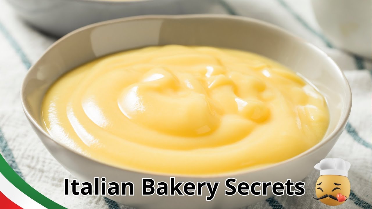 Крем для выпечки (Crema Pasticcera) — секреты итальянской выпечки раскрыты