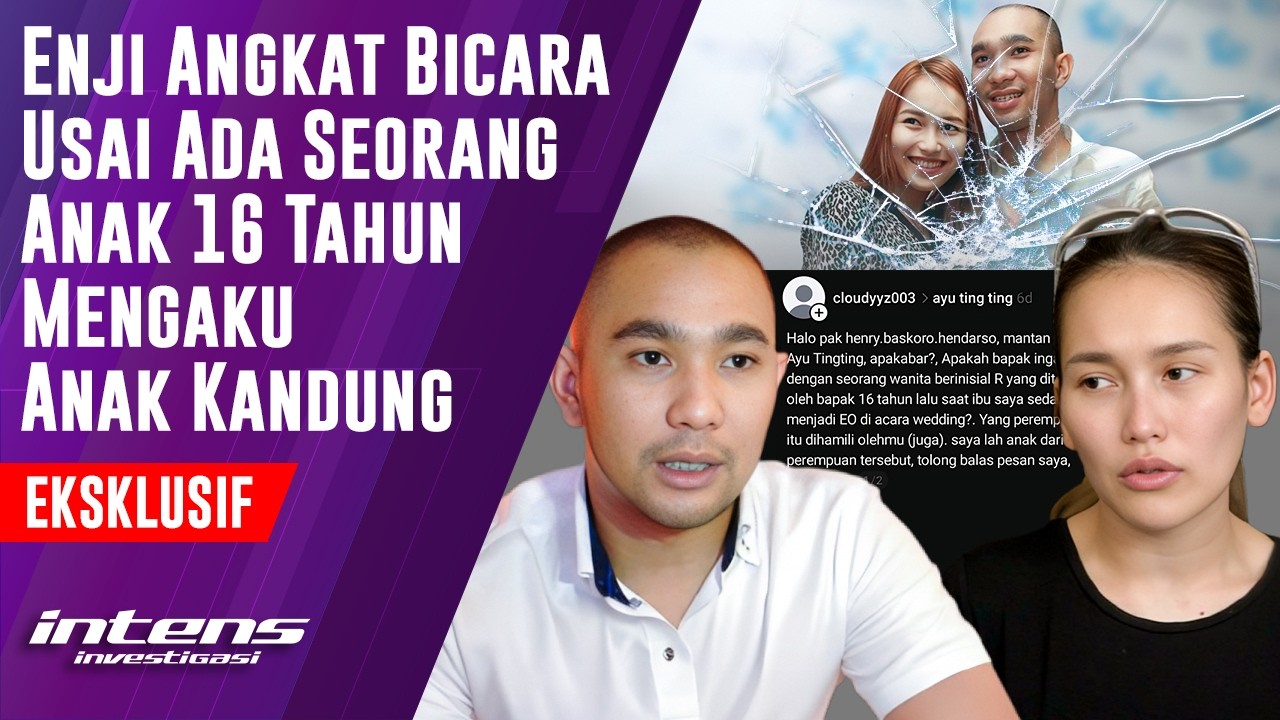 Respon Enji Usai Ada Seorang Anak 16 Tahun Mengaku  Anak Kandung | Intens Investigasi | Eps 6371