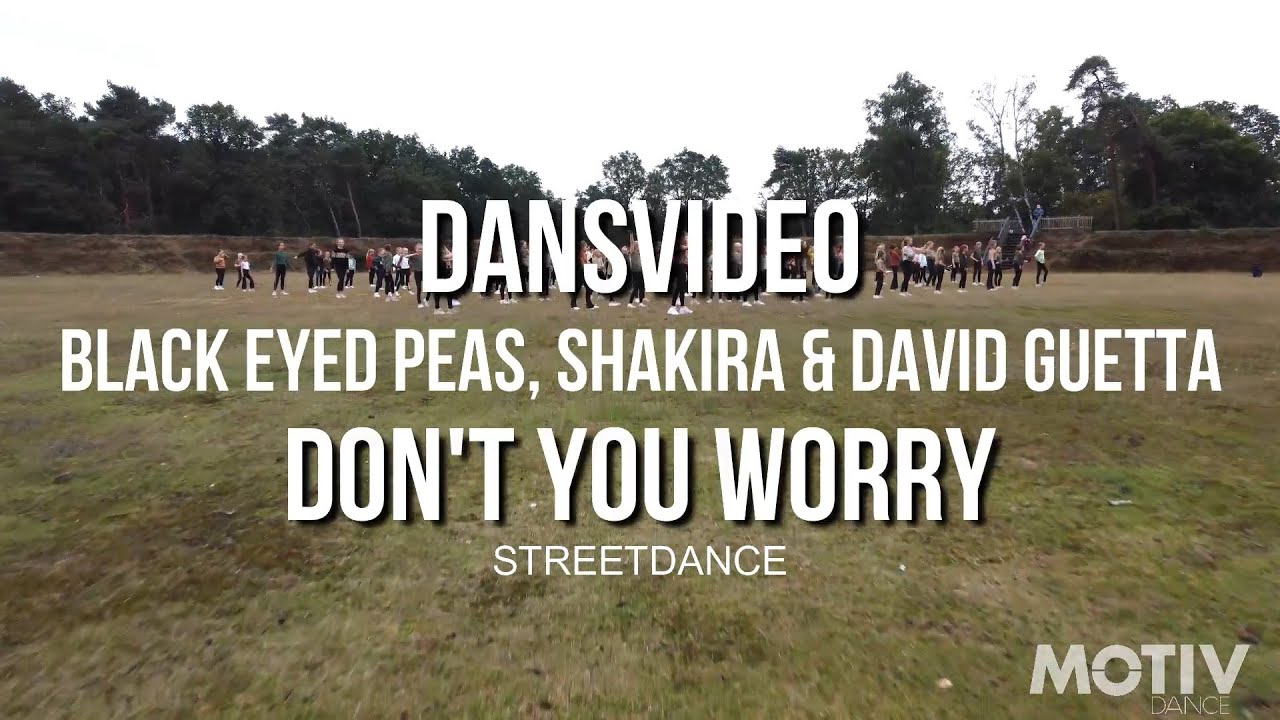 DANSVIDEO - Don't You Worry - Streetdance - Black Eyed Peas, Shakira, David Guetta - Choreography