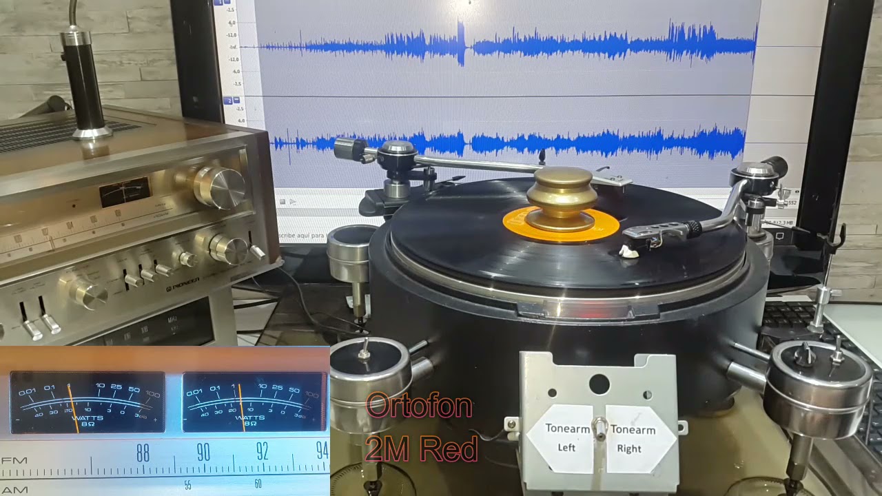Stanton 500.V3  Vs. Ortofon 2M Red. Comparativa de Audio.