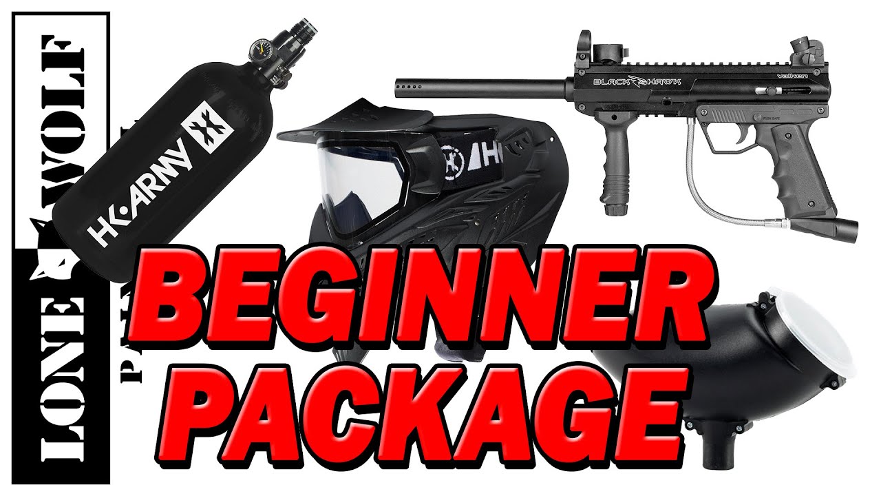 Valken SW-1 Blackhawk Tactical Beginner Paintball Package | Lone Wolf Paintball Michigan