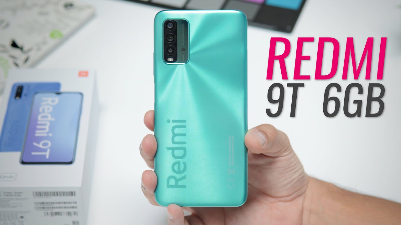 Xiaomi Redmi 9T 6GB UNBOXING | 6,000 mAH, 1080p, 18W Charging, 48MP Camera