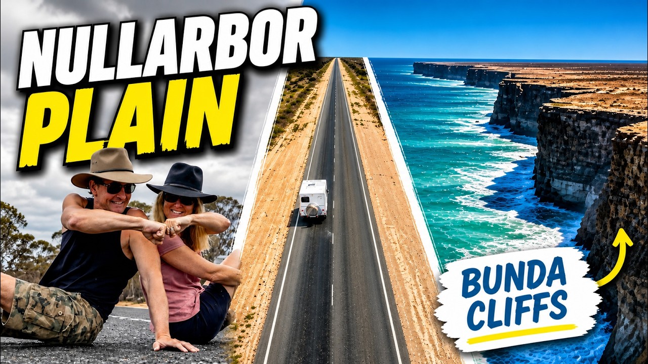 The Nullarbor Plain, Episode 7 || TRAVELLING AUSTRALIA IN A MOTORHOME