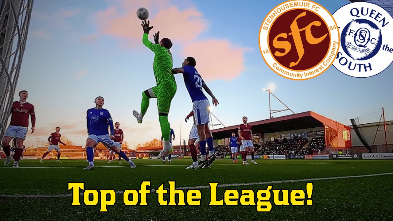 Back Home. Back on Top. 😮‍💨 | Stenhousemuir vs Queen of the South