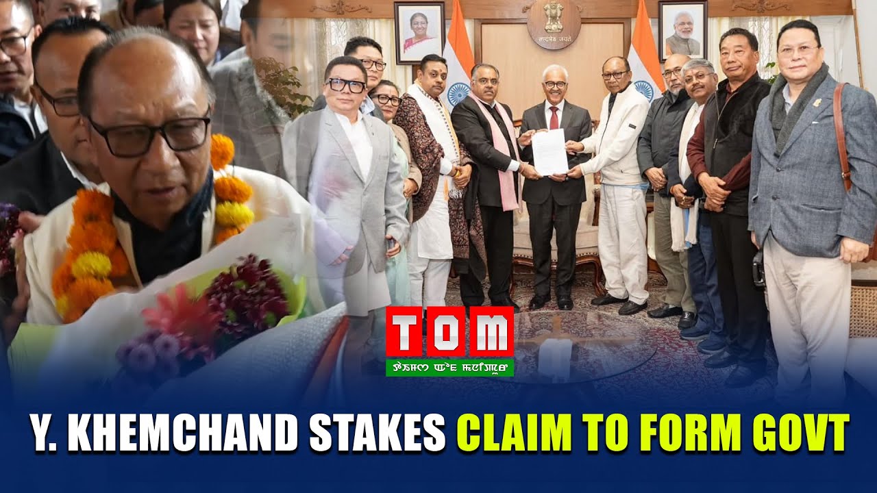 Y. KHEMCHAND STAKES CLAIM TO FORM GOVT