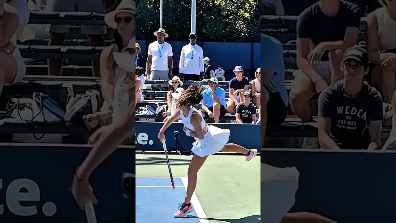 Serve - Julieta Pareja US Open 2025 