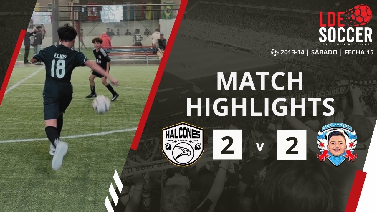 Liga LDE INVIERNO 25-26 Jornada 15 Highlights⚡️ & Goals⚽️ Halcones F.C. 2013 🆚 Gios Lions 2/14/26