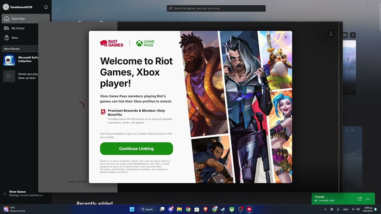 How to fix riot client must run on background with xbox app windows. easy fix