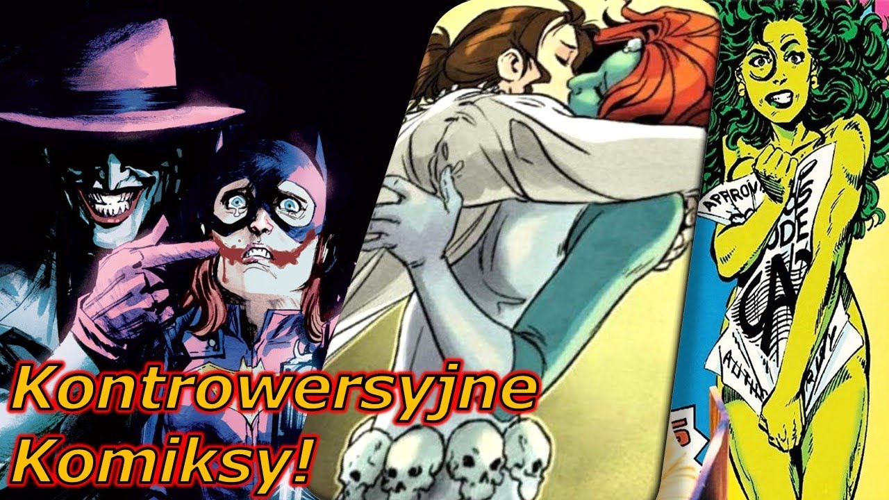 Najbardziej KONTROWERSYJNE komiksy Marvela i DC❗