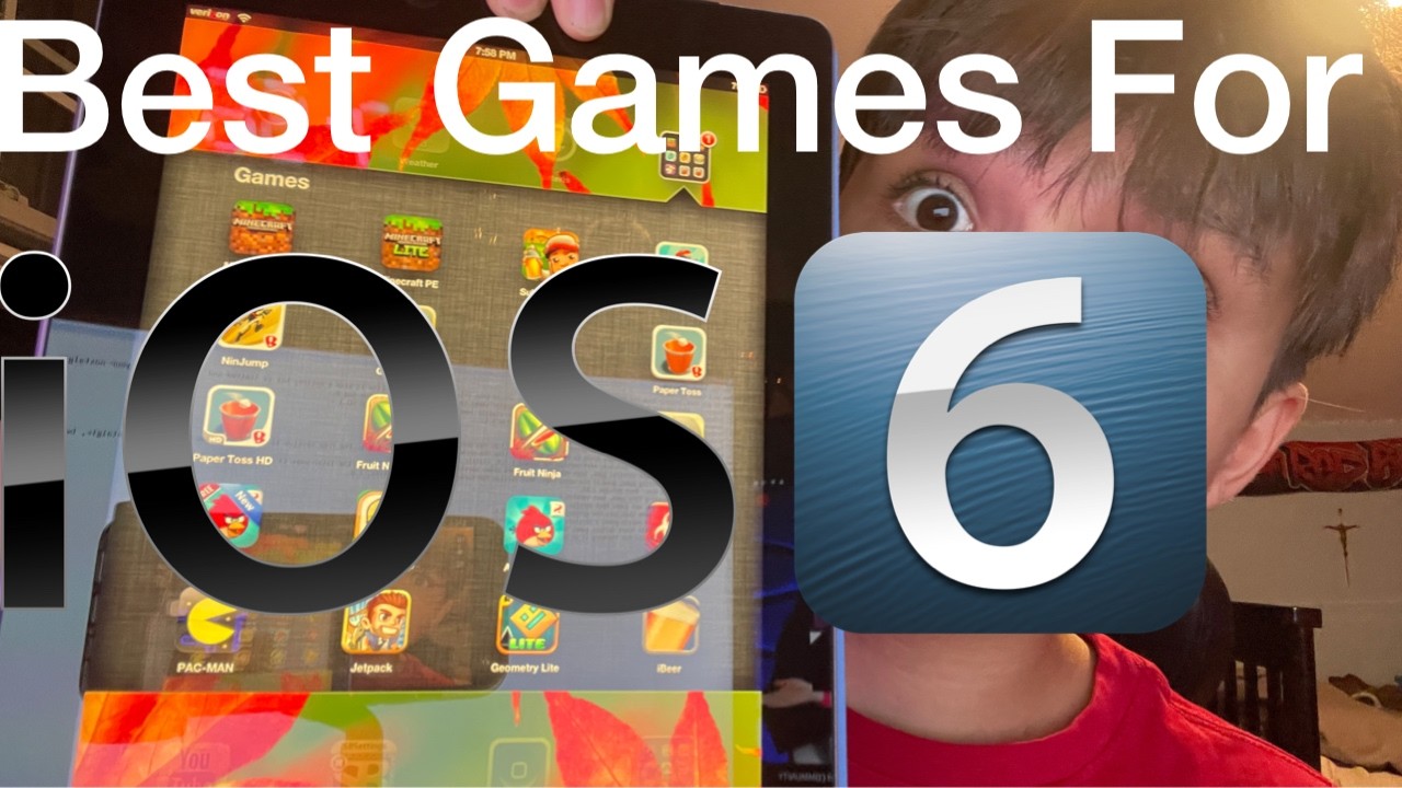 Лучшие игры для iOS 6!