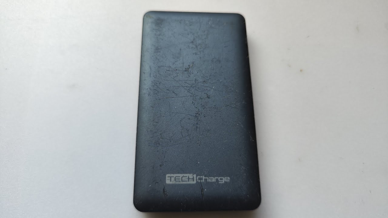 Розбираю портативний зарядний пристрій (power bank) бренду Tech Charge 10 000 мАг утилізація афінаж