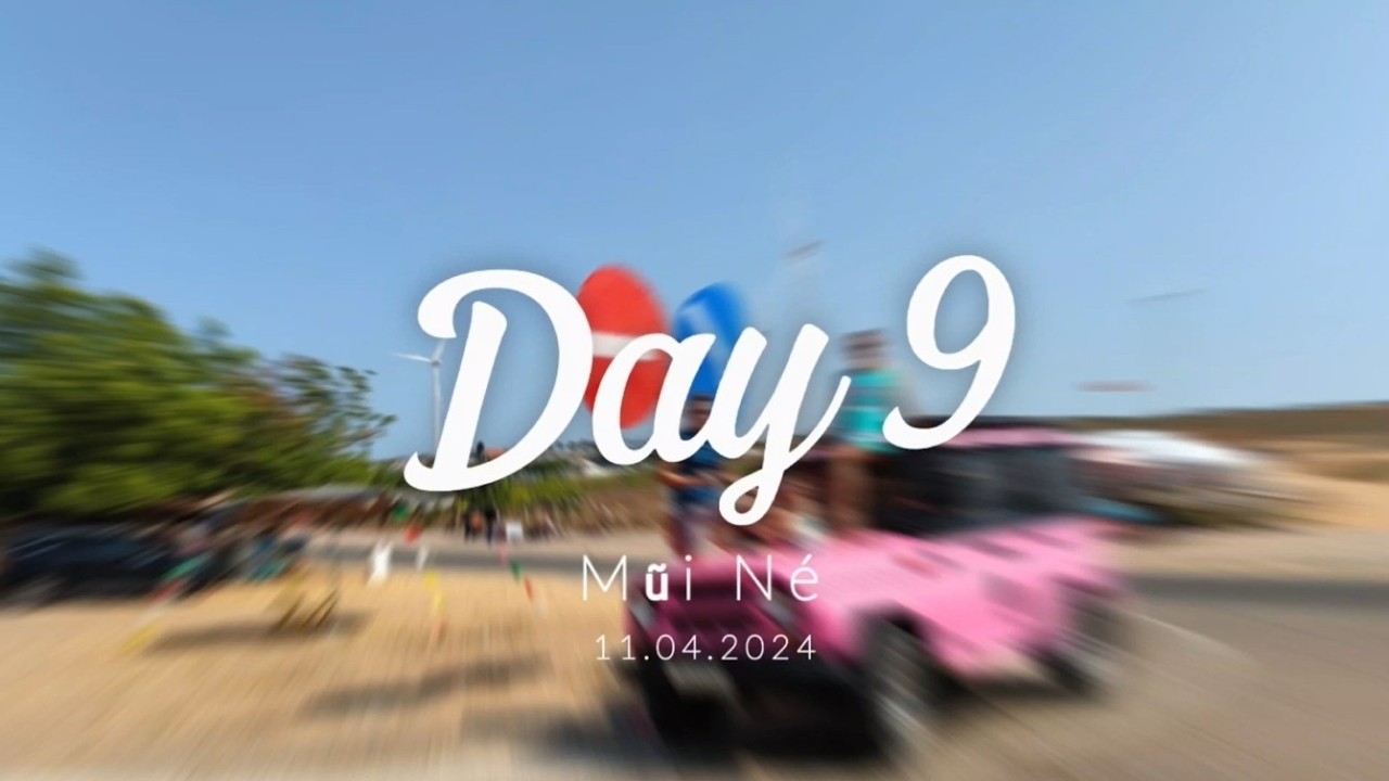 🇻🇳 Ho Chi Minh ➝ Mui Ne | Day 9 – Road Trip, Sand Dunes, Jeep Tour & Fairy Stream!