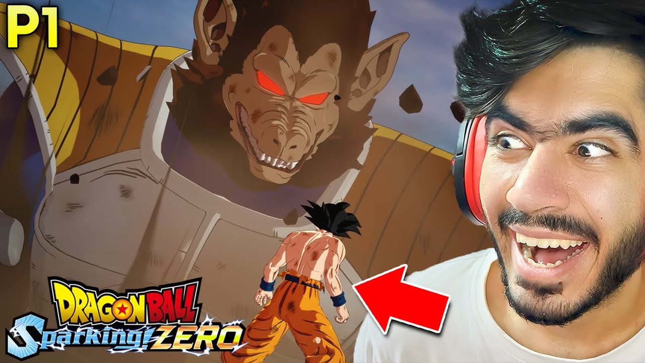 Goku Vs Vegeta 😍| Saiyan Saga | Dragon Ball Sparking Zero P1