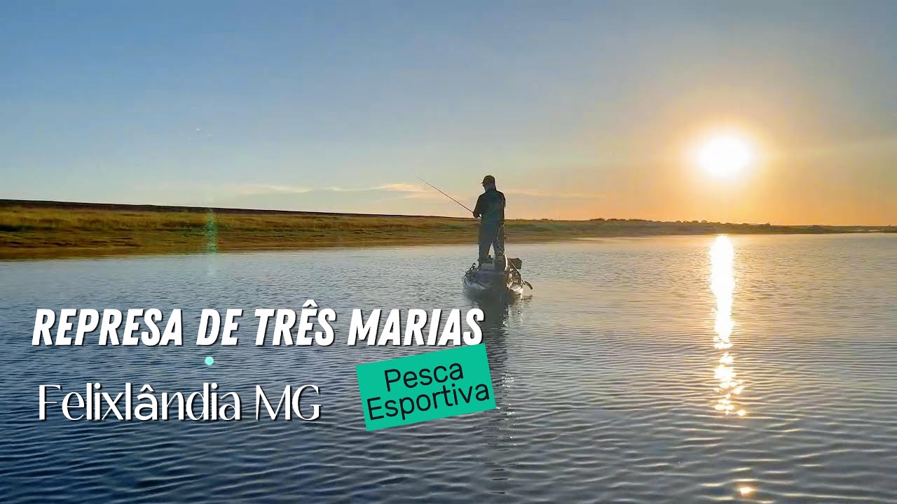 FUI Conhecer NOVO PONTO DE PESCA | Represa de Três Marias | Felixlândia MG