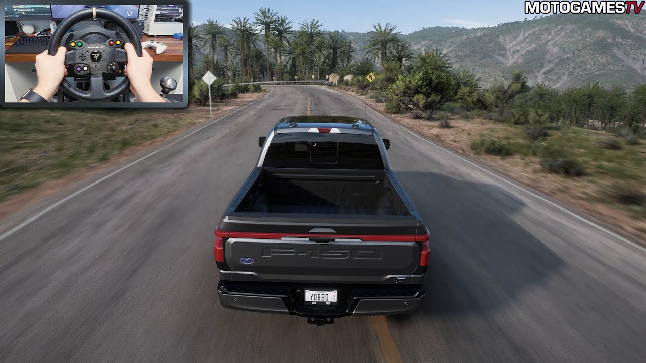 Forza Horizon 5 - 2022 Ford F-150 Lightning Platinum | Thrustmaster TX Gameplay