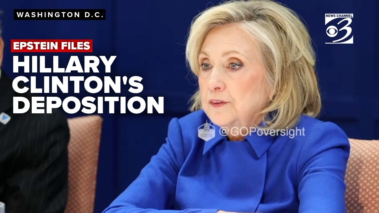 FULL VIDEO: Hillary Clinton deposition in Epstein probe released