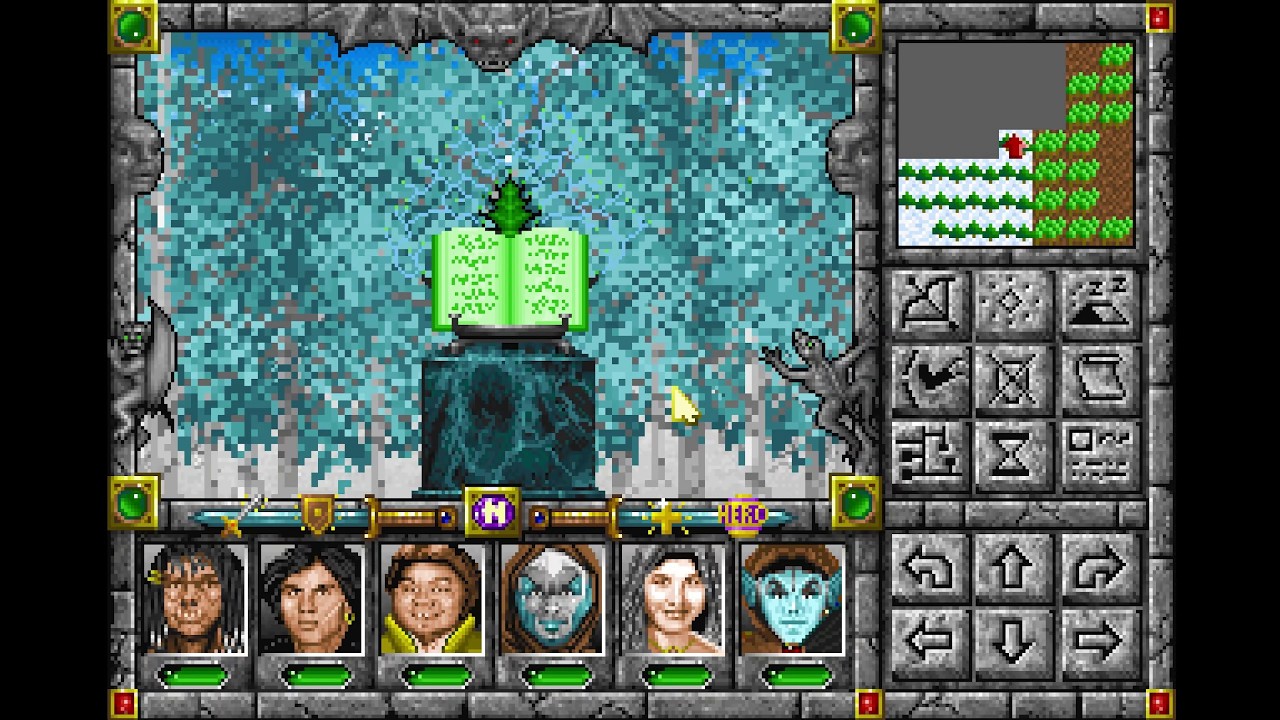 Регионы B3, B4, A3. Монах Кай Ву. Хэйлон. Глом. Might and Magic IV-V: World of Xeen #11