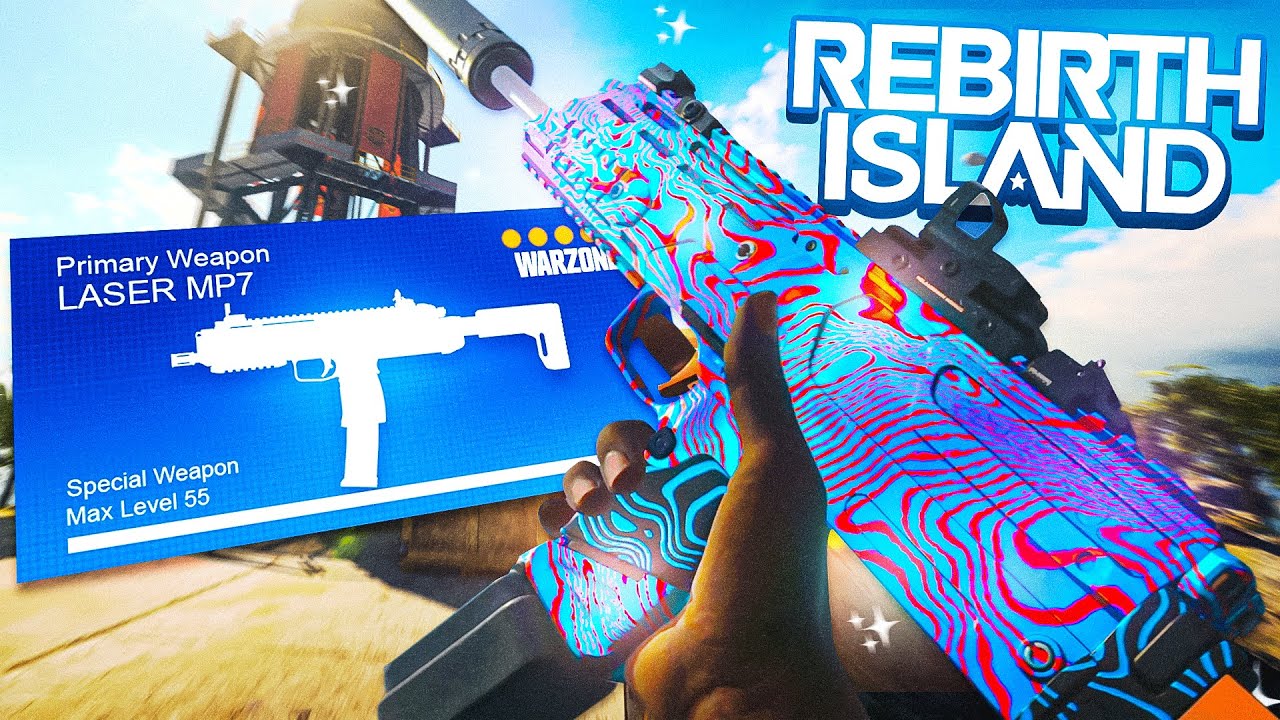 the OG MP7 with RED DOT on REBIRTH ISLAND🔥! (Vanguard Warzone)