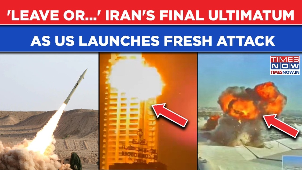 Iran's Final Ultimatum As IRGC Hits Back With Missiles After US Launches Fresh Attack - 'Leave Or..'