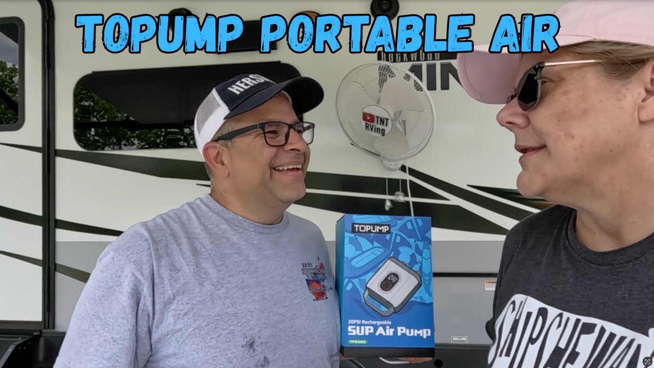 TOPUMP TPS260 – Quick SUP Pump initial impression #inflatablepaddleboard