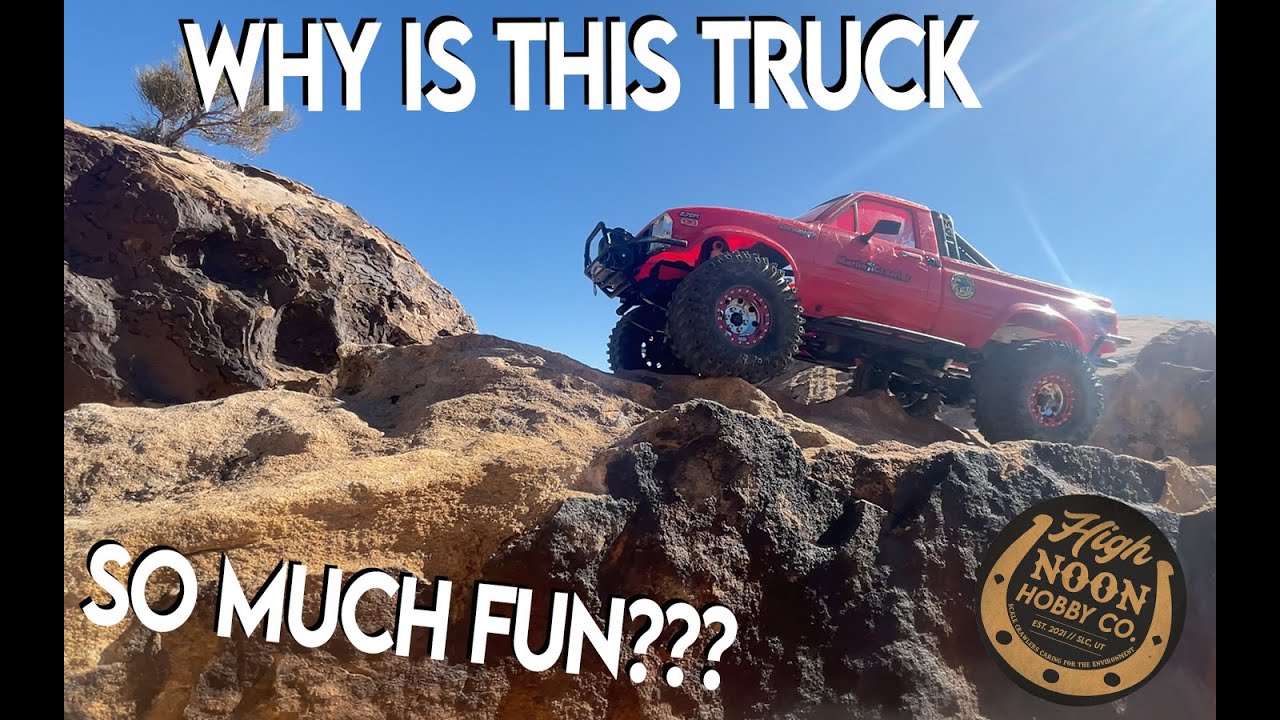 Which RC Rock Crawler Is the Most Fun To Drive? [RC4WD TF2 Marlin Crawler Southern Utah Run Video]
