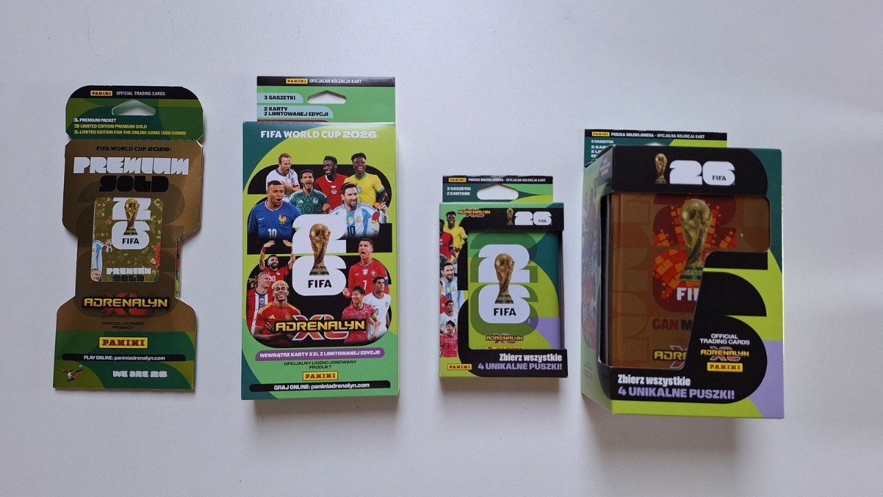 TRAFIŁEM MEGA RZADKĄ KARTĘ? OTWIERAM 4 PRODUKTY Z PANINI FIFA WORLD CUP 2026