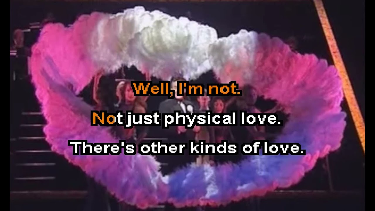 All I Care About Is Love  - Chicago Stage (Karaoke)