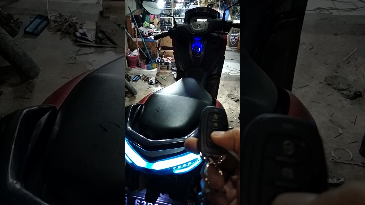 Cuma 1,5 jt upgrade kunci standar New Nmax pakai Keyless + alarm biar aman
