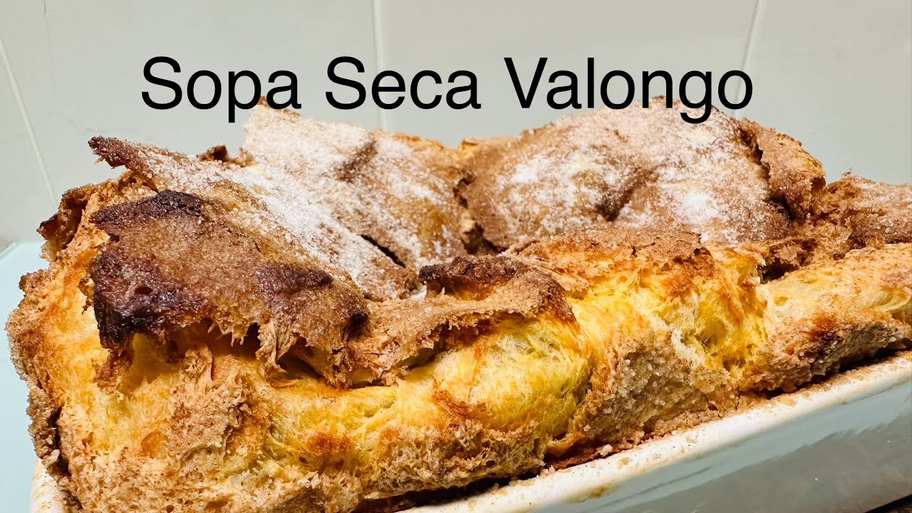 Sopa Seca de Valongo | Doce Regional
