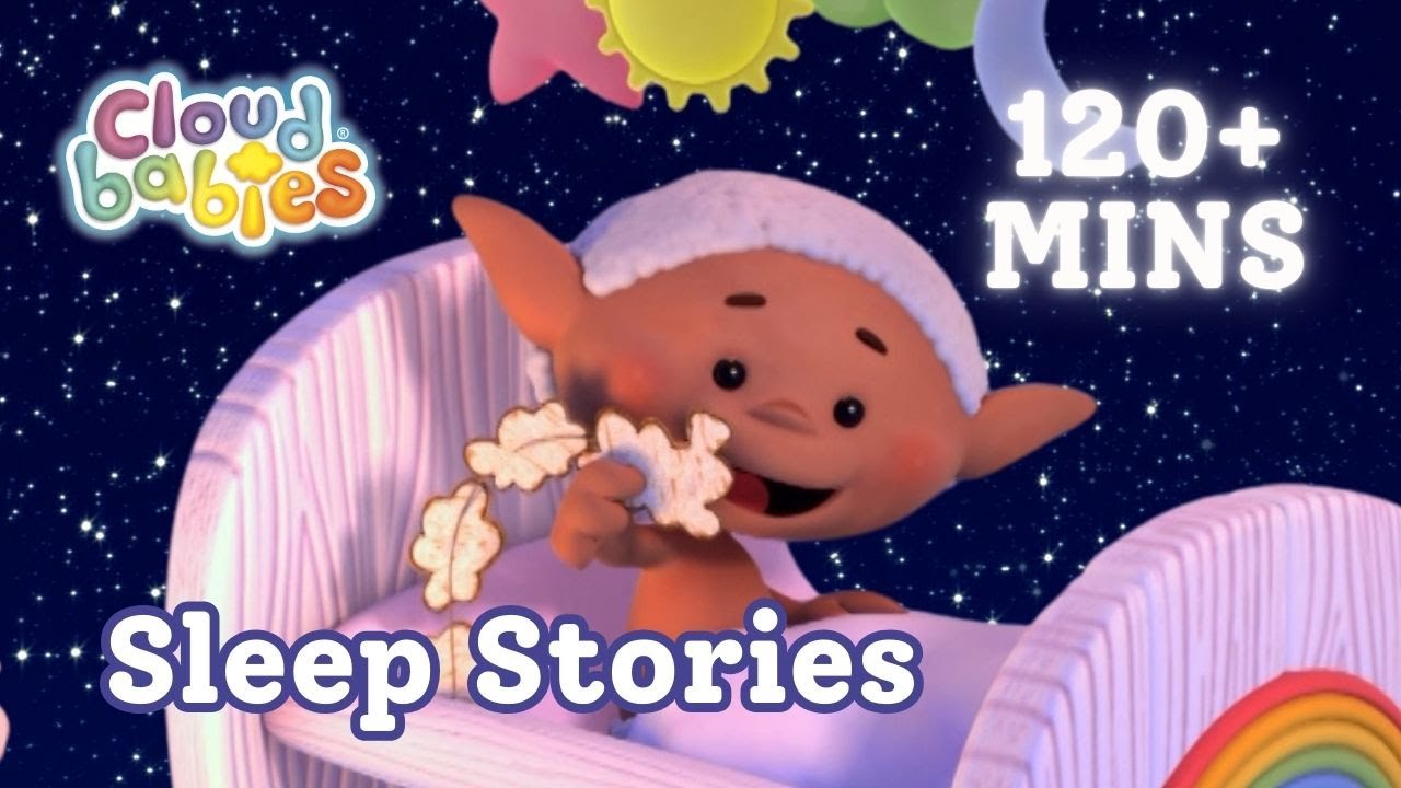 Cloudbabies: 2 Hours of Relaxing Bedtime Stories | Help Toddlers Sleep