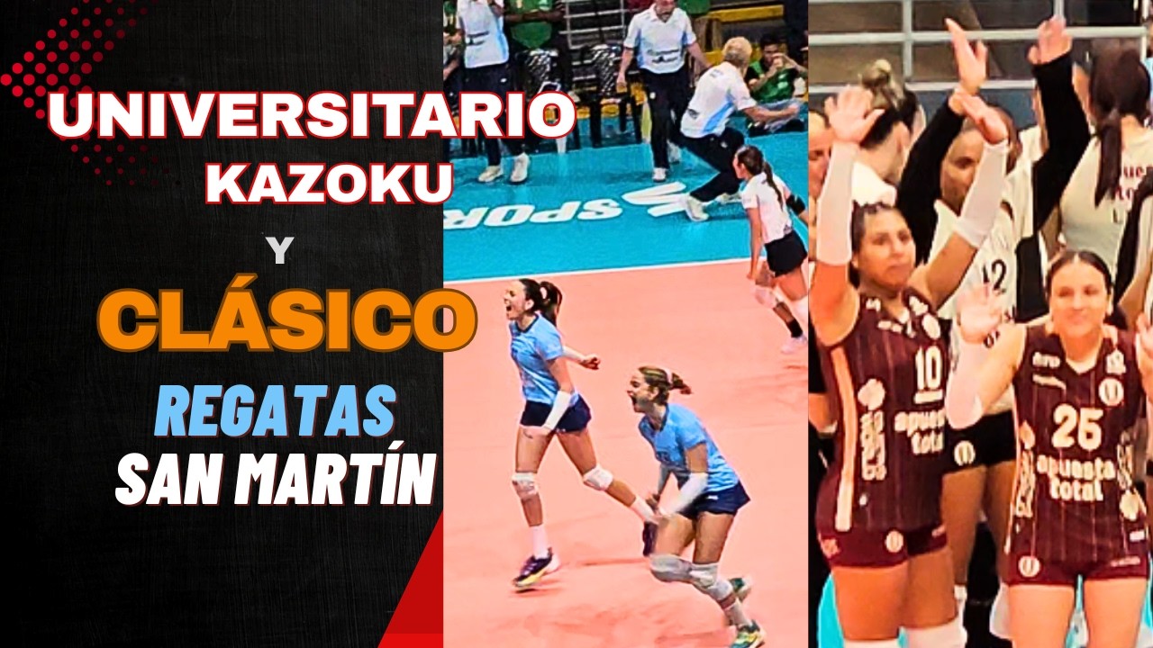 Partidazo en el clásico San Martin vs Regatas Lima y recuperación de Universitario vs Kazoku