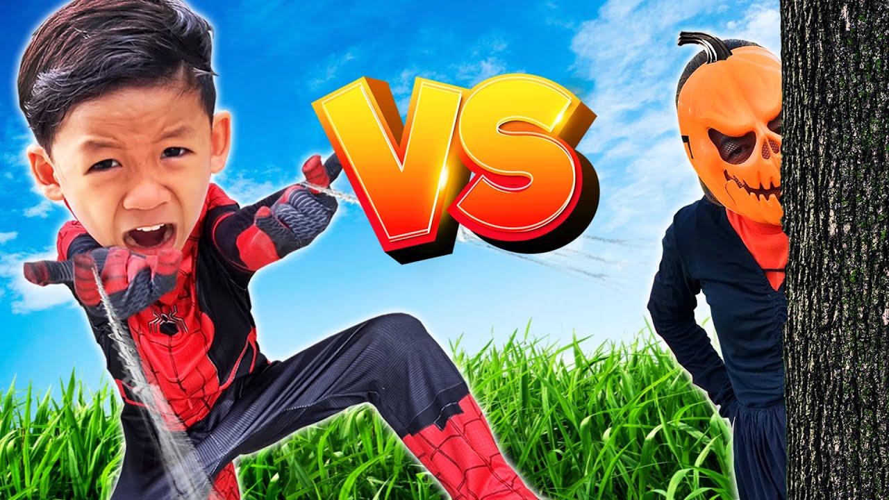 สไปเดอร์แมน vs หน้ากากฟักทอง | โอ้นายช็อต