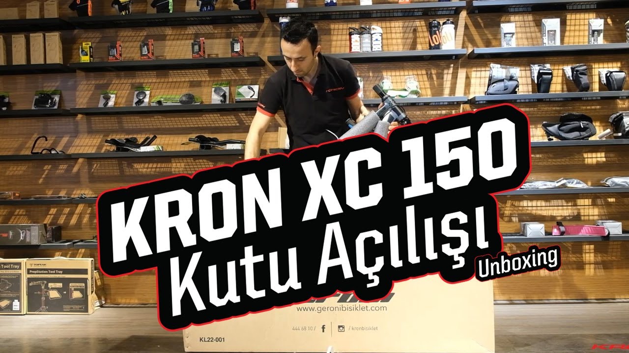 Kron XC 150 Kutu Açılışı ve İlk Kurulum