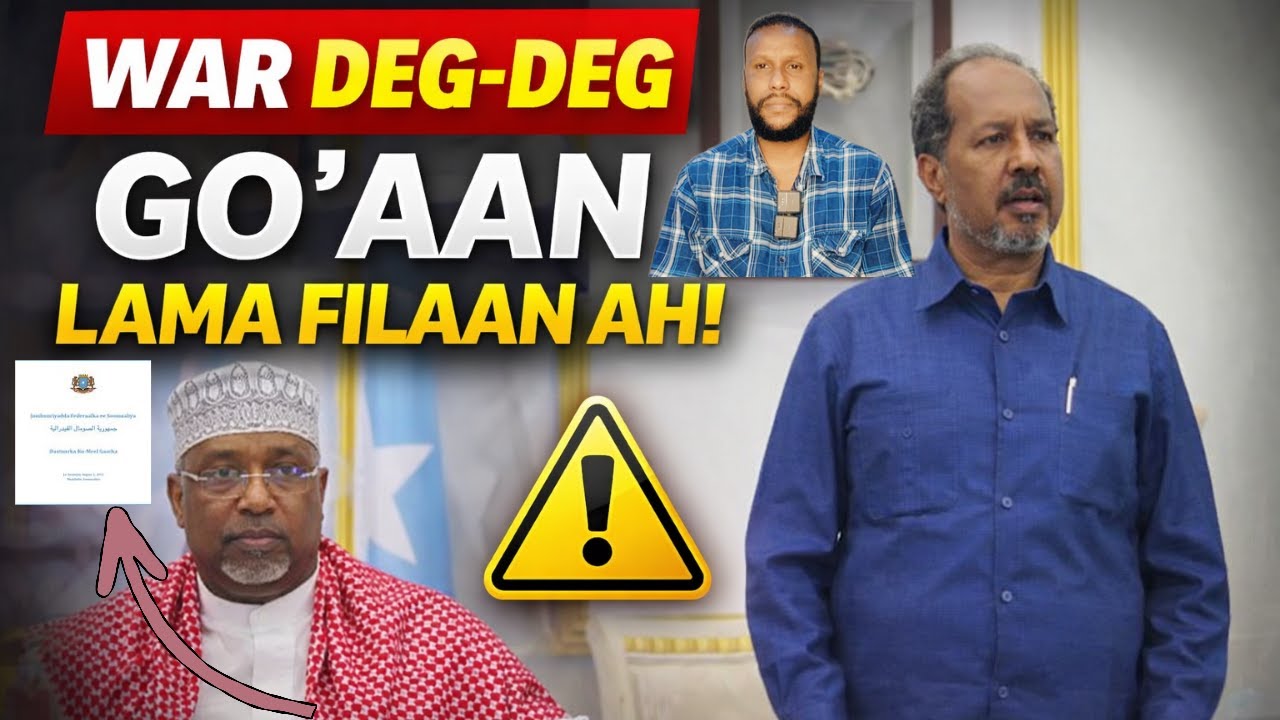 War Deg Deg eh: Maxaa hada ka socda villa somalia 