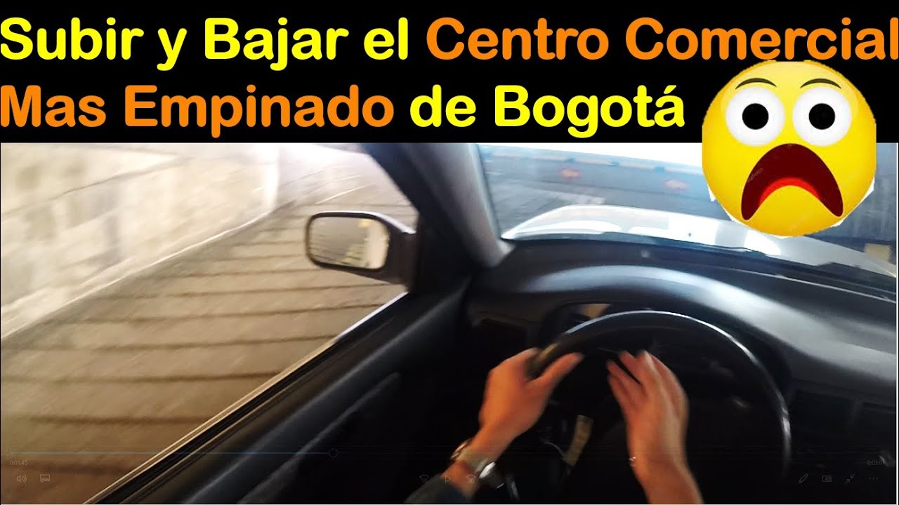 COMO SUBIR RAMPA con curva en Parqueaderos o Centro comercial, como arrancar en subida carro manual